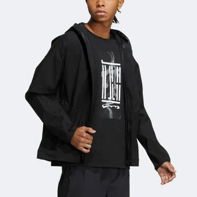 Adidas Originals Adidas Wj Wb Sports Hooded Jacket Black