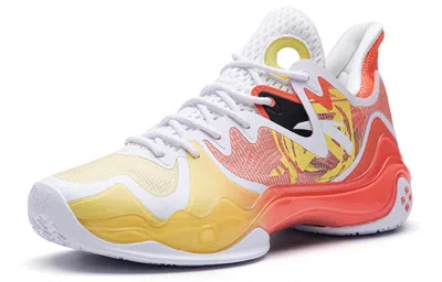 Anta Shock Wave 4 'white Orange Yellow'