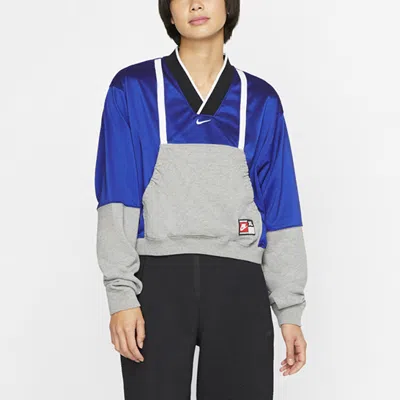 Nike (wmns)  Ispa Sweatshirt 'blue Grey' In Multi
