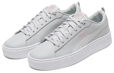 Puma (wmns)  Smash Platform Q4 Polka 'grey' In Gray