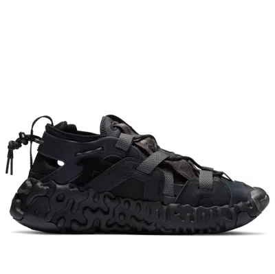 Nike Ispa Overreact Sandal 'thunder Grey' In Black