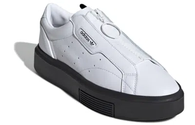 Adidas Originals (wmns) Adidas Sleek Super Zip 'white Black'