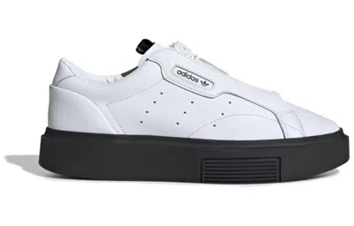 Adidas Originals (wmns) Adidas Sleek Super Zip 'white Black'