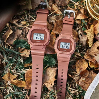 Casio G-shock Square 'rose' In Pink