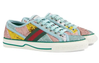 Gucci (wmns)  Tennis 1977 'sequin - Multi' In Blue