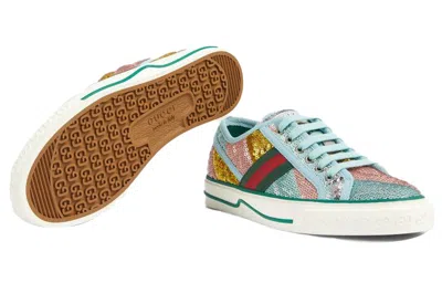 Gucci (wmns)  Tennis 1977 'sequin - Multi' In Blue