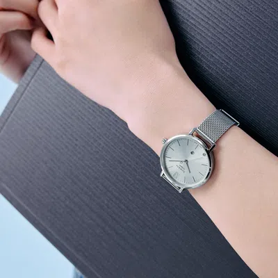 Casio (wmns)  Analog 'silver' In Blue
