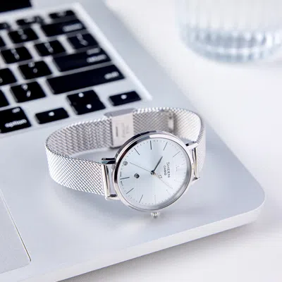 Casio (wmns)  Analog 'silver' In Blue