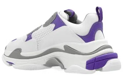 Balenciaga (wmns)  Triple S 'white Purple' In Multi