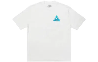 Palace Ss23 Reacto Tri-ferg T-shirt 'white'