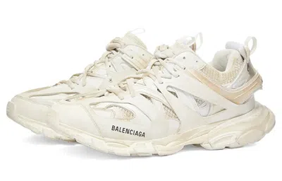 Balenciaga Track Sneakers In White