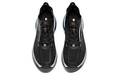 Anta Bubble 'black Silver Blue'