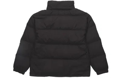 Puma Classics Down Puffer Jacket 'black White' In Blue