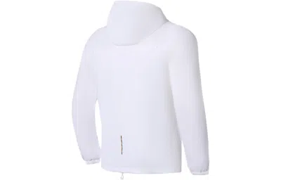 Li-ning Logo Running Windbreaker 'white'