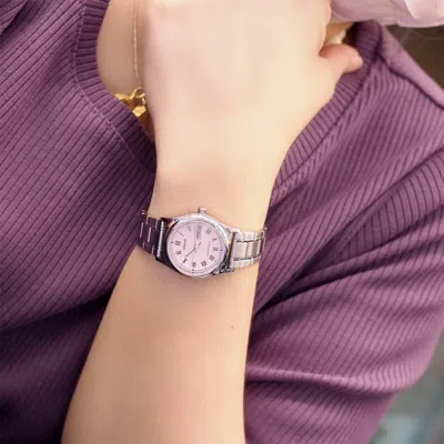 Casio Waterproof Stainless Steel Strap Silver Analog