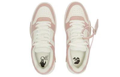 Off-white 30mm Out Of Office Leather Sneakers In Animal Print