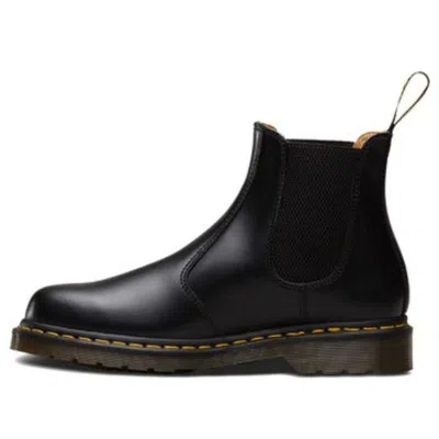 Dr. Martens Smooth Leather 2976 Vintage Made In England Chelsea Boots In Black
