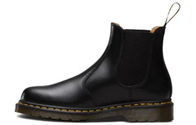 Dr. Martens Smooth Leather 2976 Vintage Made In England Chelsea Boots In Black