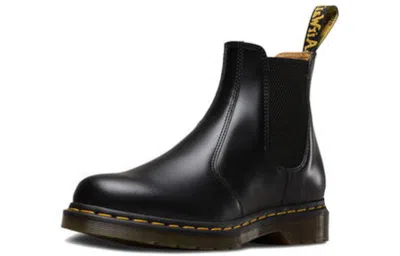 Dr. Martens Smooth Leather 2976 Vintage Made In England Chelsea Boots In Black