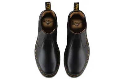 Dr. Martens Smooth Leather 2976 Vintage Made In England Chelsea Boots In Black