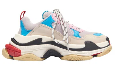 Balenciaga (wmns)  Triple S 'white Blue Pink' 2019 In Multi