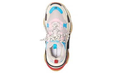 Balenciaga (wmns)  Triple S 'white Blue Pink' 2019 In Multi