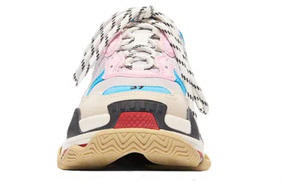 Balenciaga (wmns)  Triple S 'white Blue Pink' 2019 In Multi