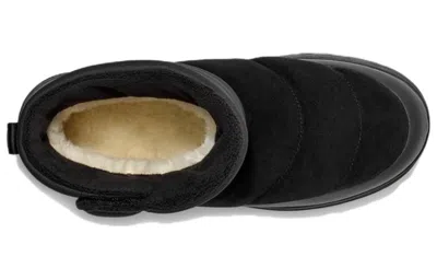 Ugg Classic Klamath Mini Suede Classic Boot In Black
