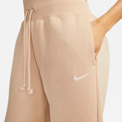 Nike Drawstring Track Pants In Neutral