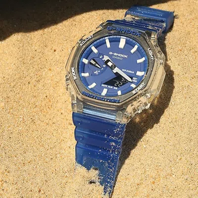 Casio G-shock Analog-digital 'blue'