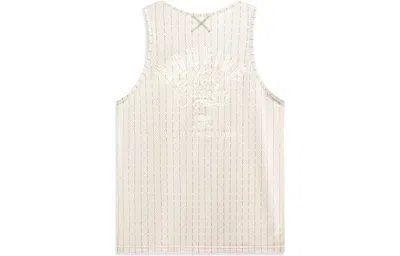Li-ning X Mitchell & Ness Badfive Graphic Basketball Jersey 'grey' In Gray