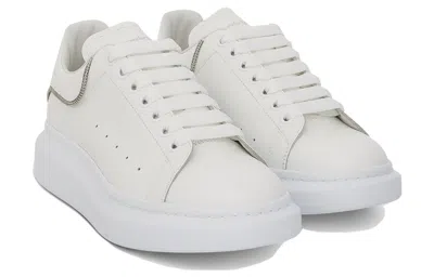 Alexander Mcqueen Oversized Low-top Sneakers 'beige White'