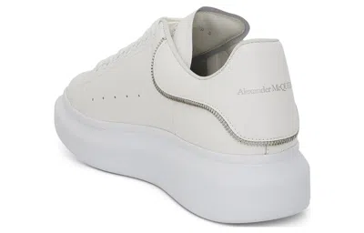 Alexander Mcqueen Oversized Low-top Sneakers 'beige White'