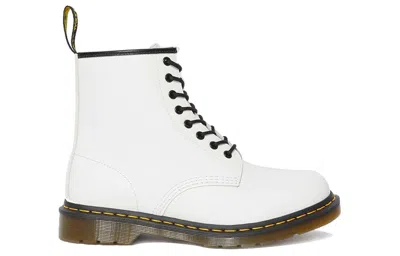 Dr. Martens 1460 Pascal Classic 8 High Top Martin Boots Unisex White In White