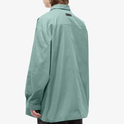 Essentials Fear Of God  Drop2 Ss23 Barn Jacket 'sycamore' In Green