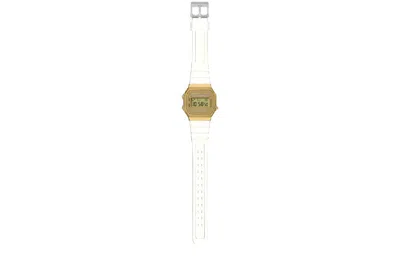 Casio Digital 'clear Gold' In Silver