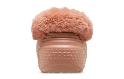 Crocs Stomp Quilted Clog In Orange