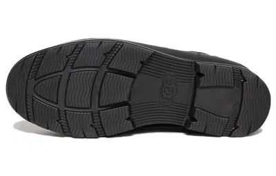 Ugg Black Droplet Ankle Rain Boots In Black