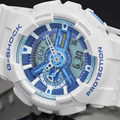 Casio G-shock Analog-digital 'white Blue'