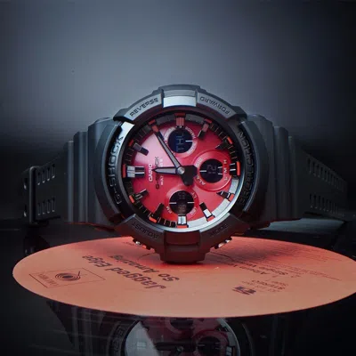 Casio G-shock Analog-digital 'black Red'