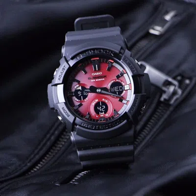 Casio G-shock Analog-digital 'black Red'