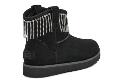 Ugg (wmns)  Classic Mini Fringe 'black' In Multi