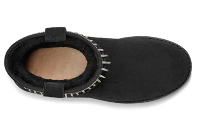 Ugg (wmns)  Classic Mini Fringe 'black' In Multi