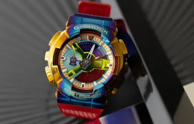 Casio G-shock Analog-digital 'blue' In Multi