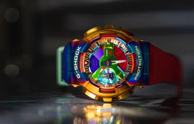 Casio G-shock Analog-digital 'blue' In Multi