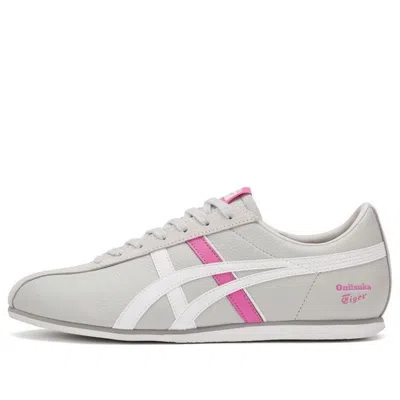 Onitsuka Tiger Fb Trainer 'grey White Pink' In Animal Print