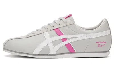 Onitsuka Tiger Fb Trainer 'grey White Pink' In Animal Print