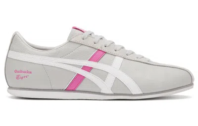 Onitsuka Tiger Fb Trainer 'grey White Pink' In Animal Print