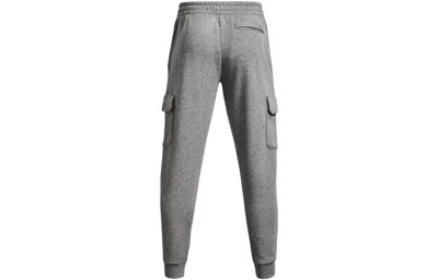 Under Armour Rival Fleece Cargo Joggers 'grey' In Gray