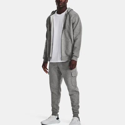 Under Armour Rival Fleece Cargo Joggers 'grey' In Gray